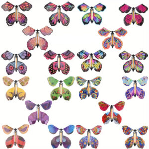 Przeróżne kolory Wirujących Motylków